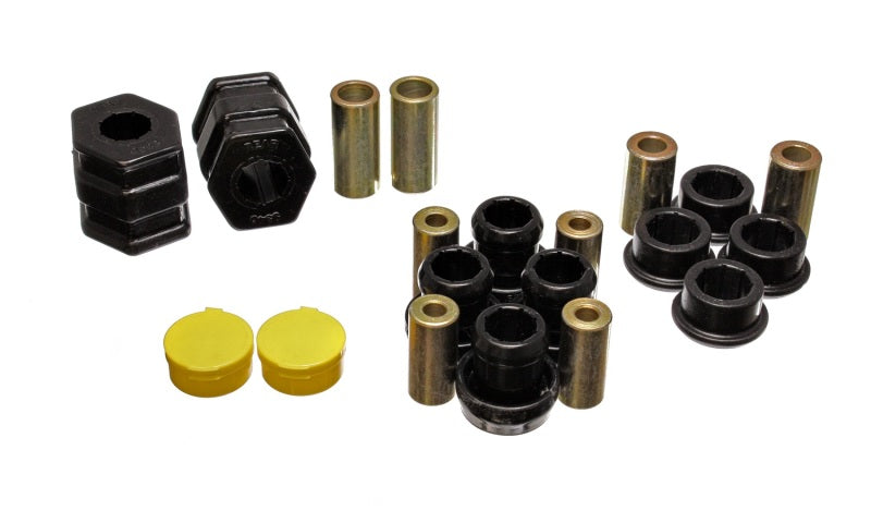Load image into Gallery viewer, Energy Suspension 99-00 Honda Civic Si Black Front Control Arm Bushing Set
