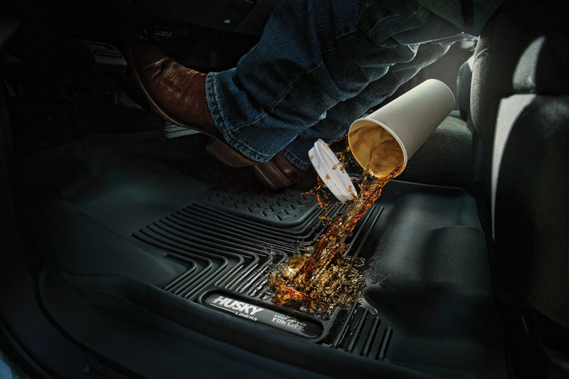 Load image into Gallery viewer, Husky Liners 07-12 GM Silverado/Tahoe/Suburban/Escalade X-Act Contour Black Floor Liners
