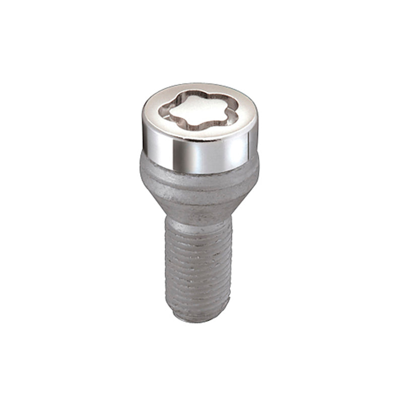 Load image into Gallery viewer, McGard Wheel Lock Bolt Set - 4pk. (Cone Seat) M12X1.25 / 17mm Hex / 22.0mm Shank Length - Chrome
