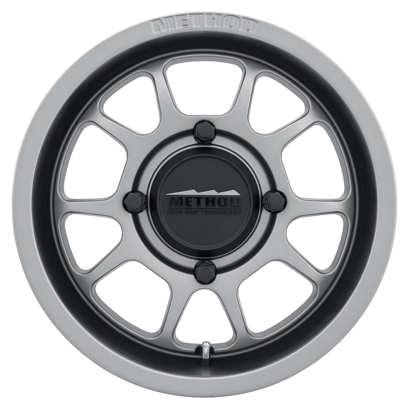 Load image into Gallery viewer, Method MR409 Bead Grip 15x7 / 5+2/38mm Offset / 4x156 / 132mm CB Steel Grey Wheel
