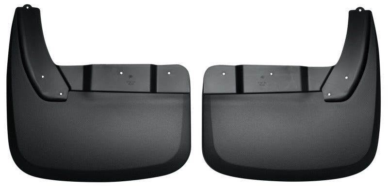 Load image into Gallery viewer, Husky Liners 10-12 Dodge Ram 3500 Dually Custom-Molded Rear Mud Guards
