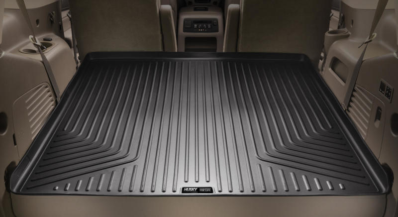 Load image into Gallery viewer, Husky Liners 07-13 GM Escalade/Suburban/Yukon WeatherBeater Black Rear Cargo Liners (5 Ft.)
