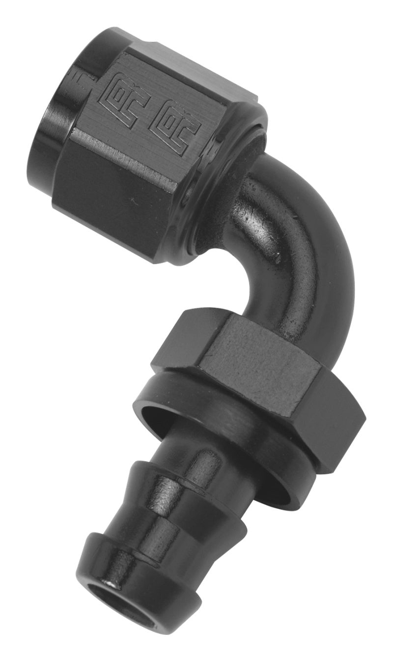 Load image into Gallery viewer, Russell Performance -10 AN Twist-Lok 90 Degree Hose End (Black)
