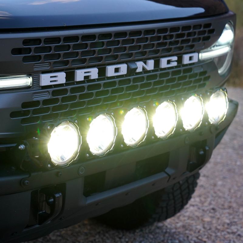 Load image into Gallery viewer, KC HiLiTES 21+ Ford Bronco 39in. Gravity LED Pro6 Light Bar Kit Front Bumper
