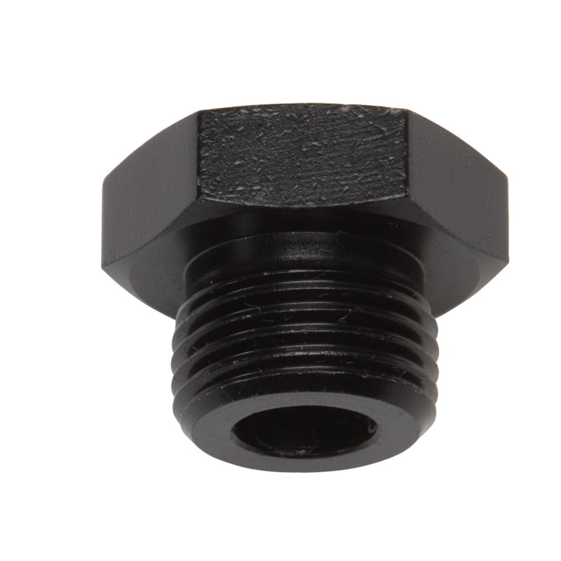 Load image into Gallery viewer, Russell Performance -8 AN Straight Thread Plug (Black)
