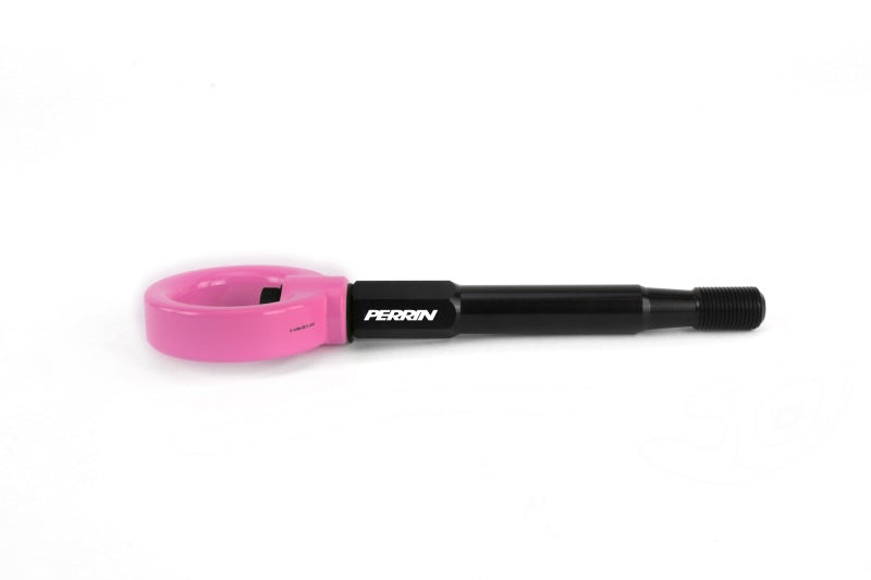 Load image into Gallery viewer, Perrin 2022 Subaru WRX / 18-21 Crosstrek Tow Hook Kit (Rear) - Hyper Pink
