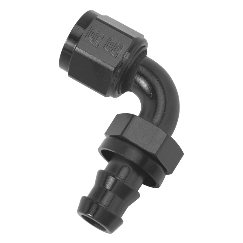 Load image into Gallery viewer, Russell Performance -10 AN Twist-Lok 90 Degree Hose End (Black)
