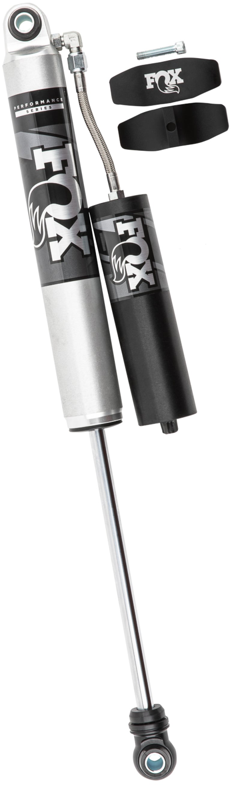 Load image into Gallery viewer, Fox 20+ GM 2500/3500 HD 2.0 Performance Series Smooth Body Reservoir Rear Shock 0-1in Lift
