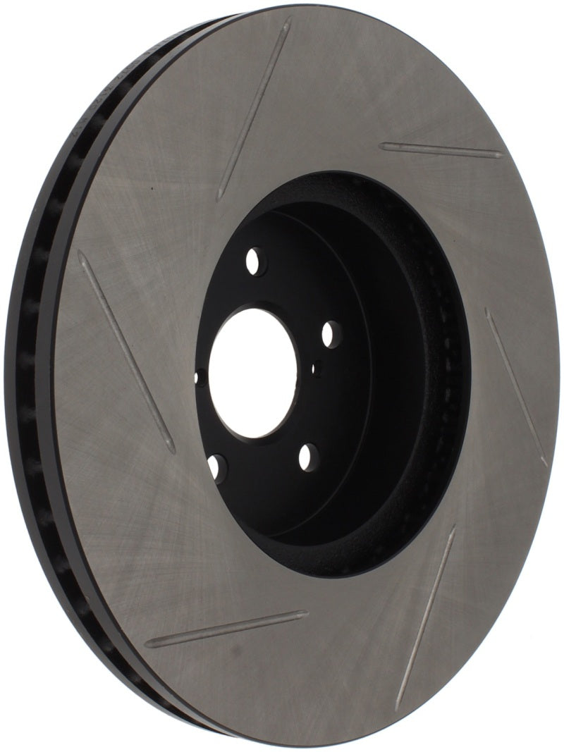 Load image into Gallery viewer, StopTech Power Slot 05-08 LGT Front Left Slotted Rotor

