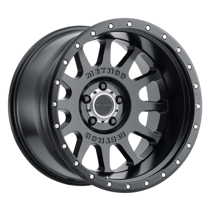 Load image into Gallery viewer, Method MR605 NV 20x10 -24mm Offset 5x5 71.5mm CB Matte Black Wheel

