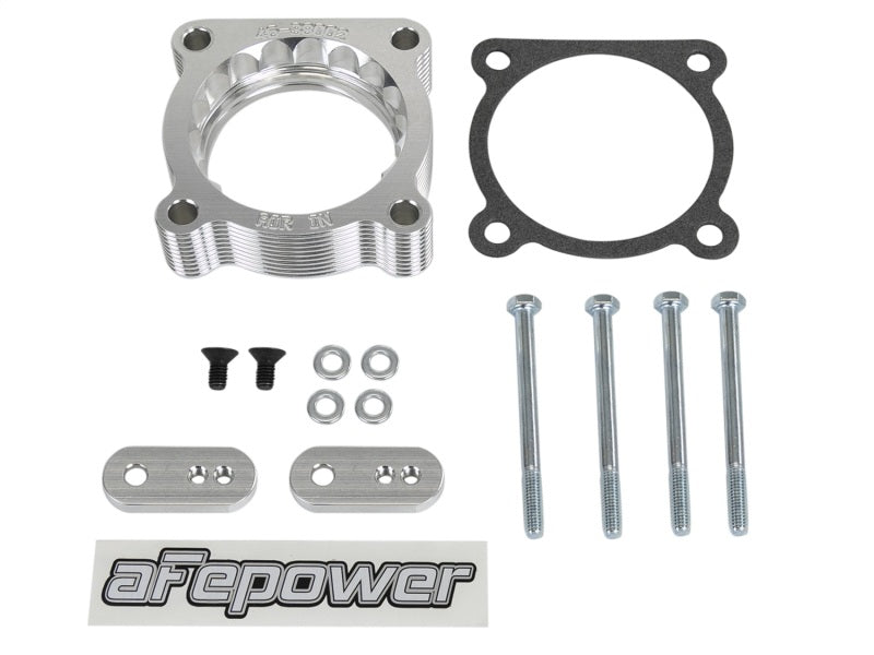 Load image into Gallery viewer, aFe Silver Bullet Throttle Body Spacers TBS Toyota Tacoma 05-11 V6-4.0L
