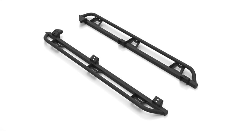 Load image into Gallery viewer, N-Fab Trail Slider Steps 16-20 Toyota Tacoma Crew Cab All Beds - SRW - Textured Black
