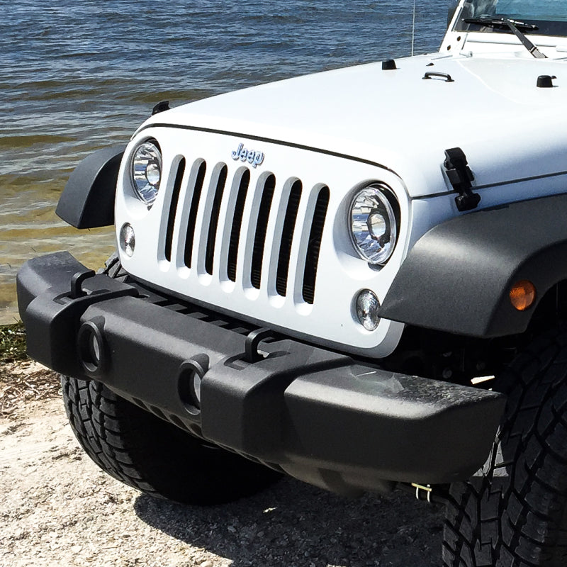 Load image into Gallery viewer, KC HiLiTES 07-18 Jeep JK (Not for Rubicon/Sahara) 7in. Gravity LED Pro DOT Headlight (Pair Pack Sys)
