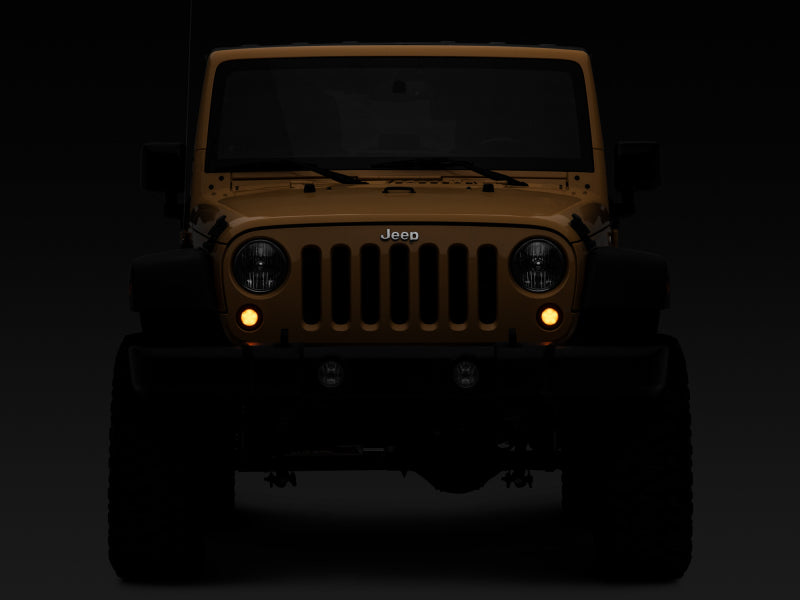 Load image into Gallery viewer, Raxiom 07-18 Jeep Wrangler JK Axial Series LED Turn Signals w/ Halo (Smoked)
