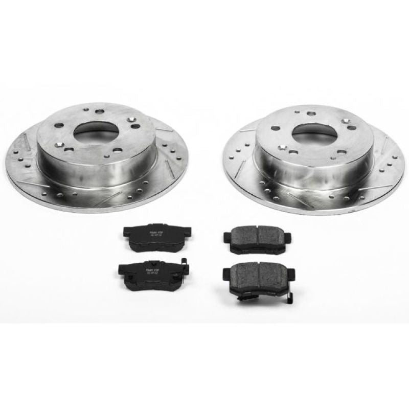 Load image into Gallery viewer, Power Stop 97-01 Acura Integra Rear Z23 Evolution Sport Brake Kit
