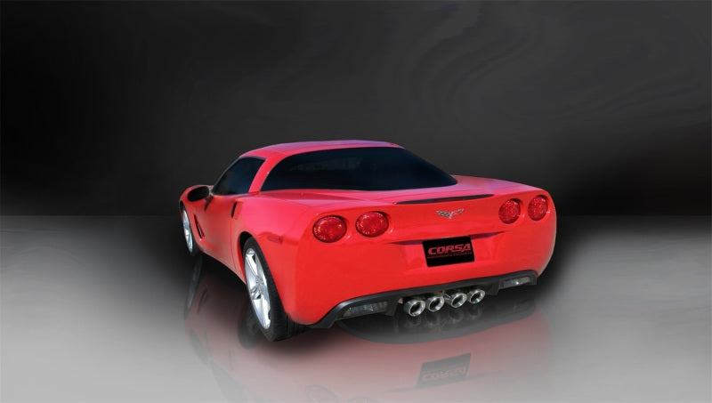 Load image into Gallery viewer, Corsa 05-08 Chevrolet Corvette C6 6.0L V8 Polished Xtreme Axle-Back Exhaust
