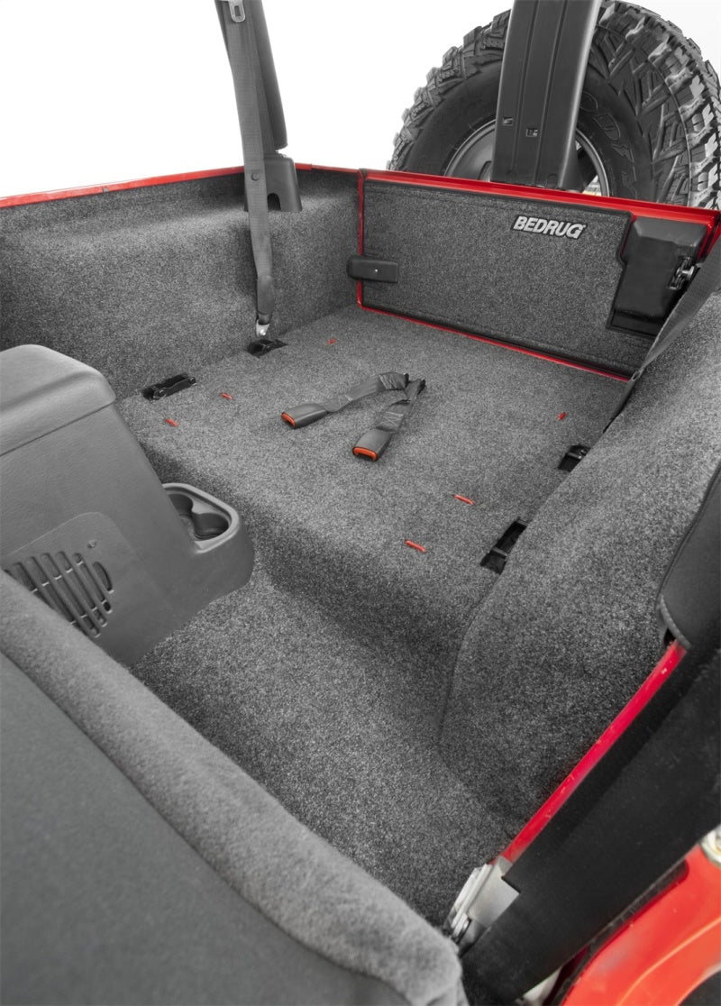 Load image into Gallery viewer, BedRug 97-06 Jeep TJ Rear Cargo Kit (Incl Tailgate)
