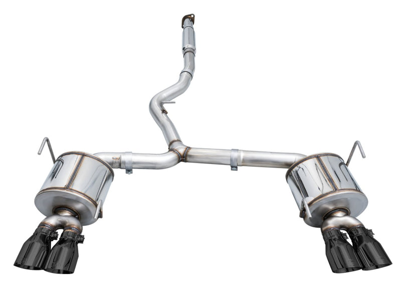 Load image into Gallery viewer, AWE Tuning 2022+ VB Subaru WRX Touring Edition Exhaust - Diamond Black Tips
