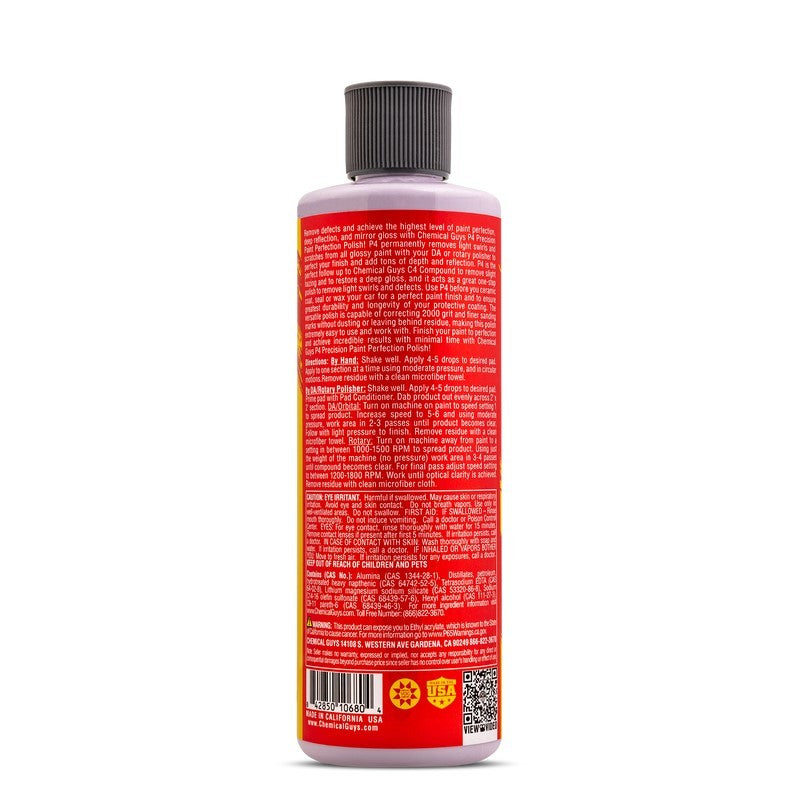 Chemical Guys P4 Precision Paint Perfection Polish - 16oz - Fuel ...