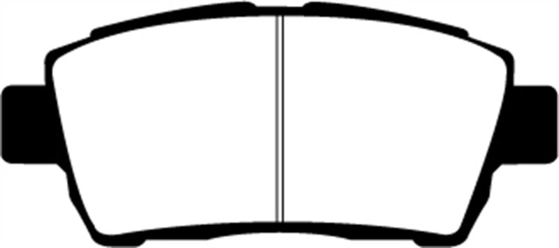 Load image into Gallery viewer, EBC 11-15 Scion IQ 1.3 Yellowstuff Front Brake Pads
