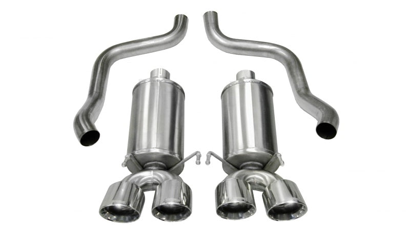Load image into Gallery viewer, Corsa 05-08 Chevrolet Corvette C6 6.0L V8 Polished Xtreme Axle-Back Exhaust
