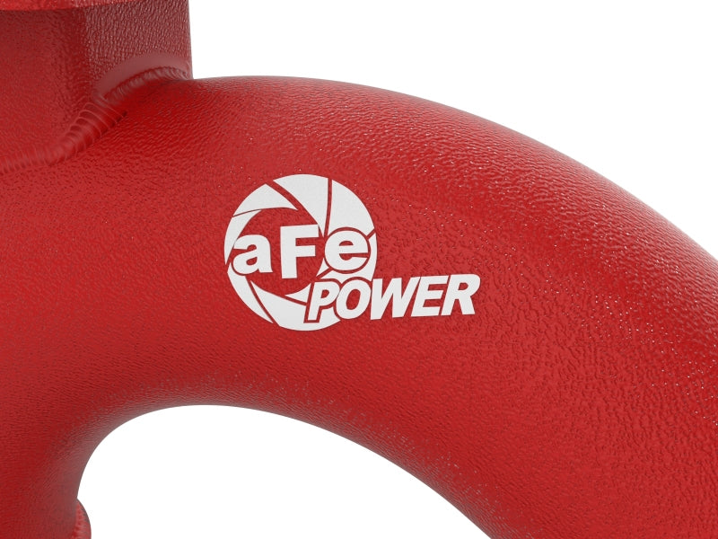 Load image into Gallery viewer, AFE 18-21 Kia Stinger V6-3.3L BladeRunner Alum Hot/Cold Charge Pipe Kit Red
