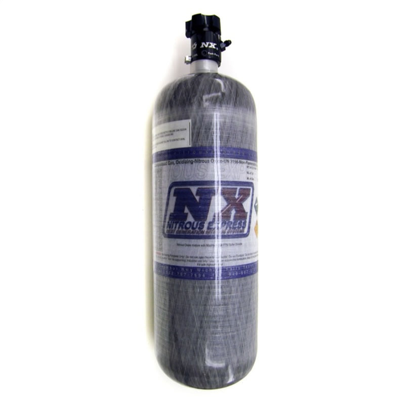 Load image into Gallery viewer, Nitrous Express Composite Bottle w/Lightning 500 Valve (6.79 Dia x 23.25 Tall)
