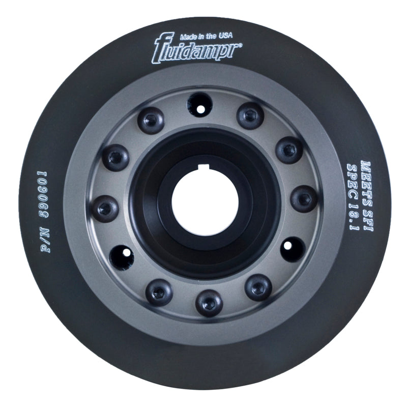 Load image into Gallery viewer, Fluidampr Honda All B Series PS Air / Alt Pulley Steel Internally Balanced Damper
