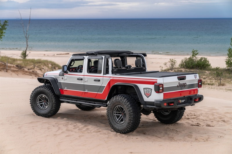 Load image into Gallery viewer, Rugged Ridge 20-22 Jeep Gladiator JT Voyager Fastback Soft Top - Black Diamond
