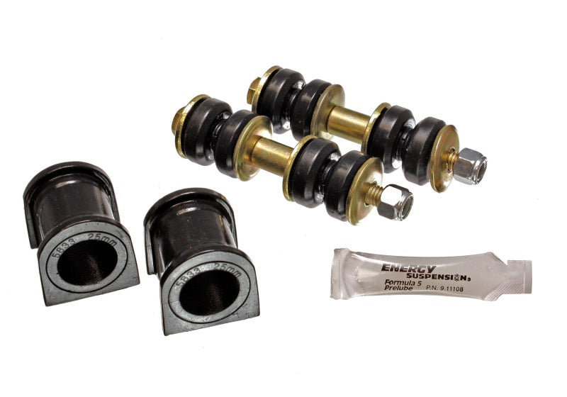 Load image into Gallery viewer, Energy Suspension 04-07 Scion xB Black 25mm Front Sway Bar Bushing Set
