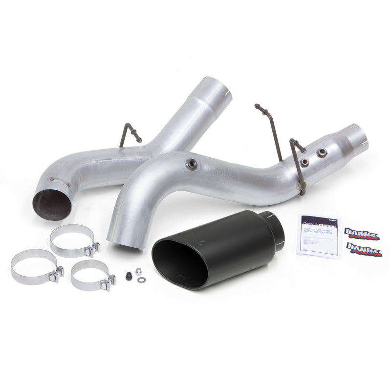 Load image into Gallery viewer, Banks Power 17-19 Chevy Duramax L5P 2500/3500 Monster Exhaust System w/ Black Tip
