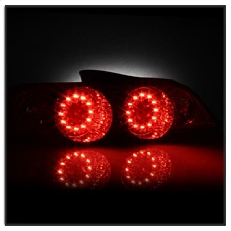 Load image into Gallery viewer, Spyder Acura RSX 02-04 LED Tail Lights Red Clear ALT-YD-ARSX02-LED-RC
