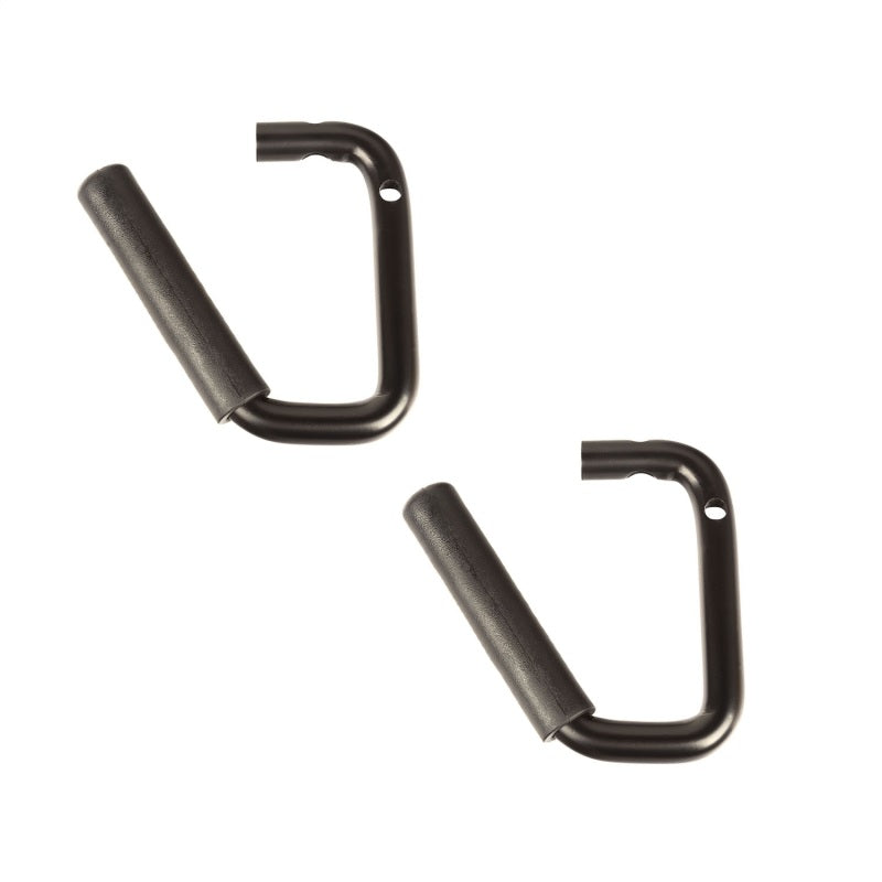 Load image into Gallery viewer, Rugged Ridge Steel Grab Handles Front Pair Black 07-18 Jeep Wrangler JK/JKU
