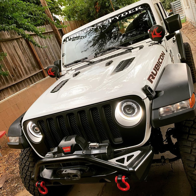 Load image into Gallery viewer, Oracle Jeep JL/Gladiator JT Oculus Switchback Bi-LED Projector Headlights - Amber/White Switchback
