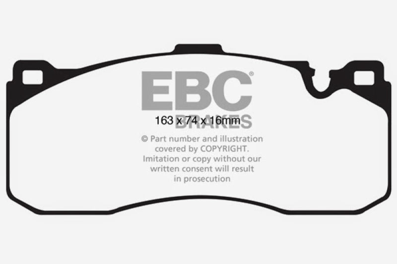 Load image into Gallery viewer, EBC 08-10 BMW 135 3.0 Twin Turbo Redstuff Front Brake Pads
