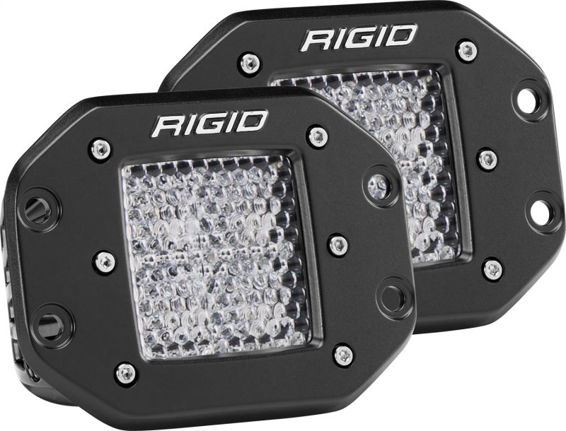 Load image into Gallery viewer, Rigid Industries Dually - Flush Mount - 60 Deg. Lens - Set of 2
