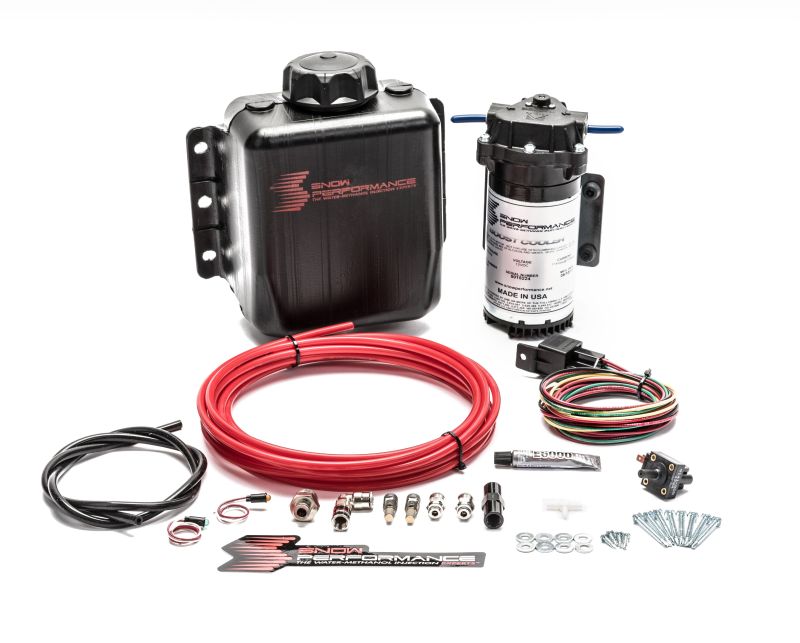 Load image into Gallery viewer, Snow Performance Stg 1 Boost Cooler TD Water Injection Kit (Incl. Red Hi-Temp Tubing/Quick Fittings)
