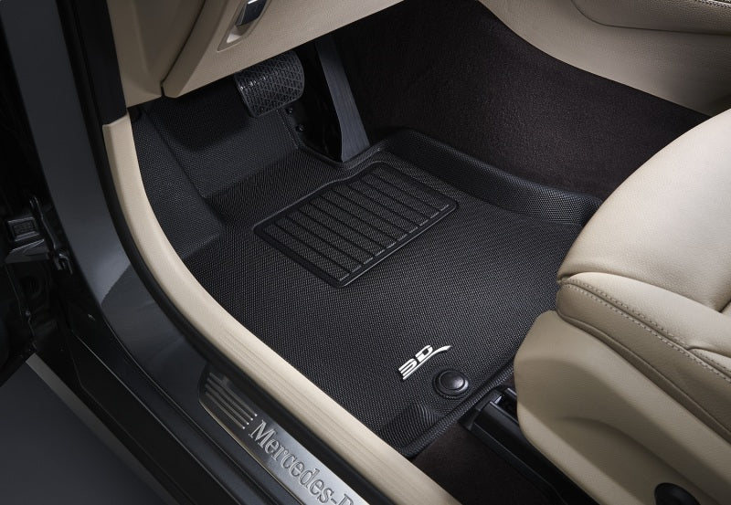 Load image into Gallery viewer, 3D MAXpider 2021 Tesla Model Y Kagu 1st Row Floormat - Black

