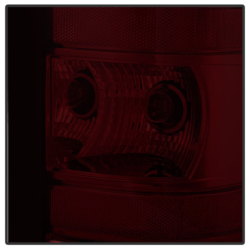 Load image into Gallery viewer, Xtune GMC Sierra 2007-2013 OEM Style Tail Light Red Smoked ALT-JH-GS07-OE-RSM
