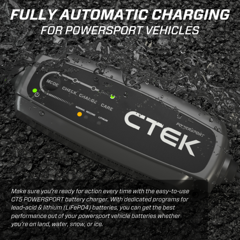 Load image into Gallery viewer, CTEK Battery Charger - CT5 Powersport - 2.3A
