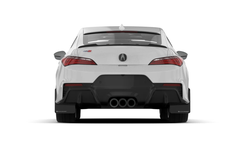 Load image into Gallery viewer, Rally Armor 23-24 Acura Integra + Integra A-Spec Black UR Mud Flap W/Red Logo (No Drilling Req.)
