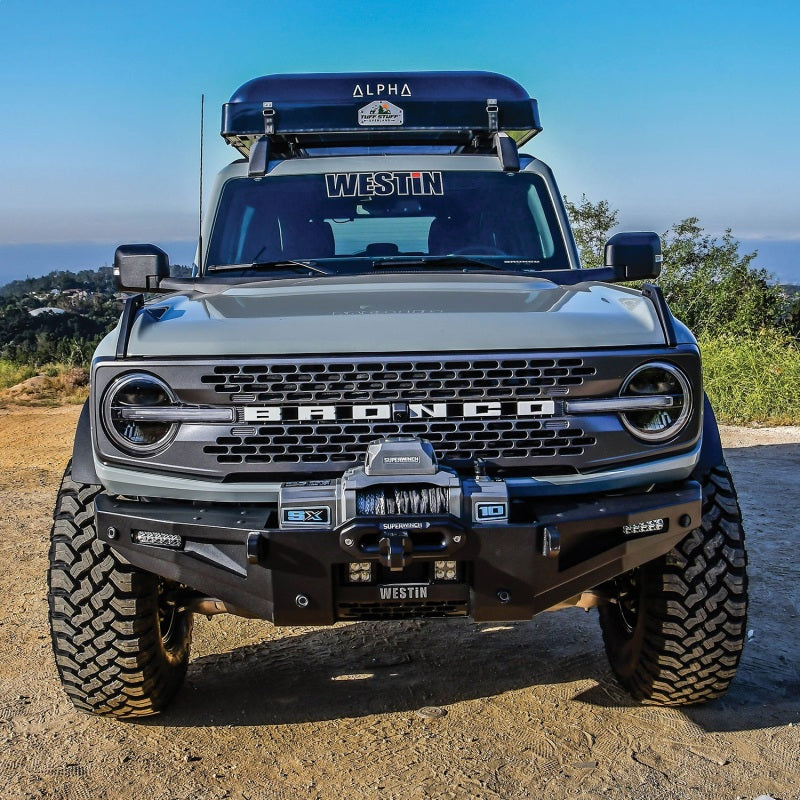 Load image into Gallery viewer, Westin 21-23 Ford Bronco(w/sensors excl. Bronco Sport) XTS Bumper - Textured Black
