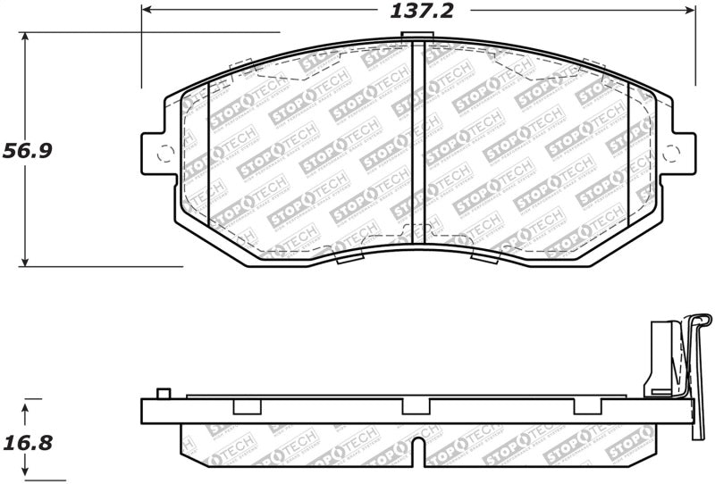 Load image into Gallery viewer, StopTech Street Select Brake Pads - Front
