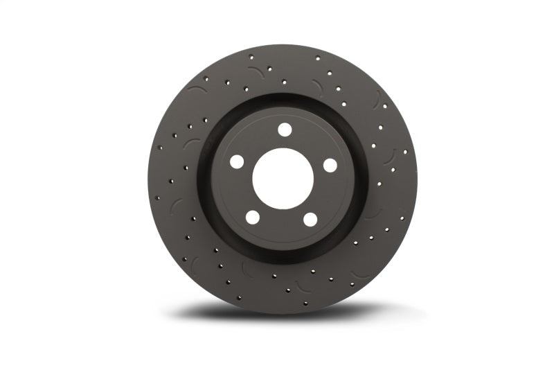 Load image into Gallery viewer, Hawk Talon 2016 Toyota Land Cruiser Drilled and Slotted Front Brake Rotor Set
