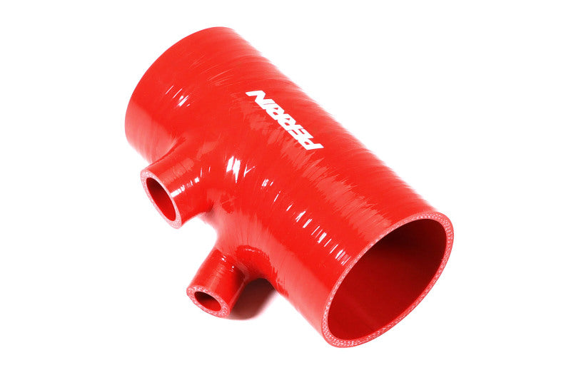 Load image into Gallery viewer, Perrin 2022+ Subaru WRX Red 3in Turbo Inlet Hose w/ Nozzle (Short)
