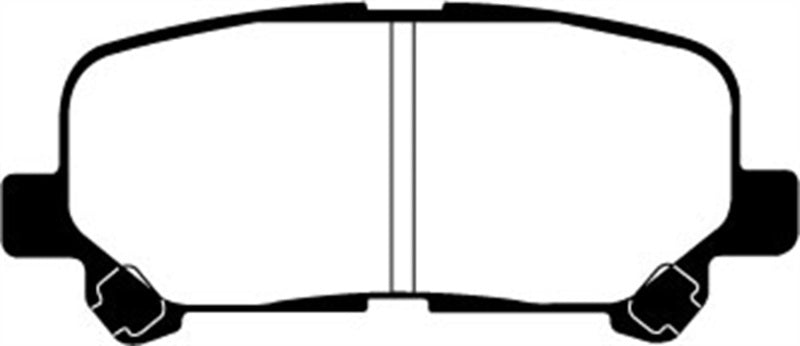 Load image into Gallery viewer, EBC 07-13 Acura MDX 3.7 Greenstuff Rear Brake Pads (For 12.6in. Rotors)
