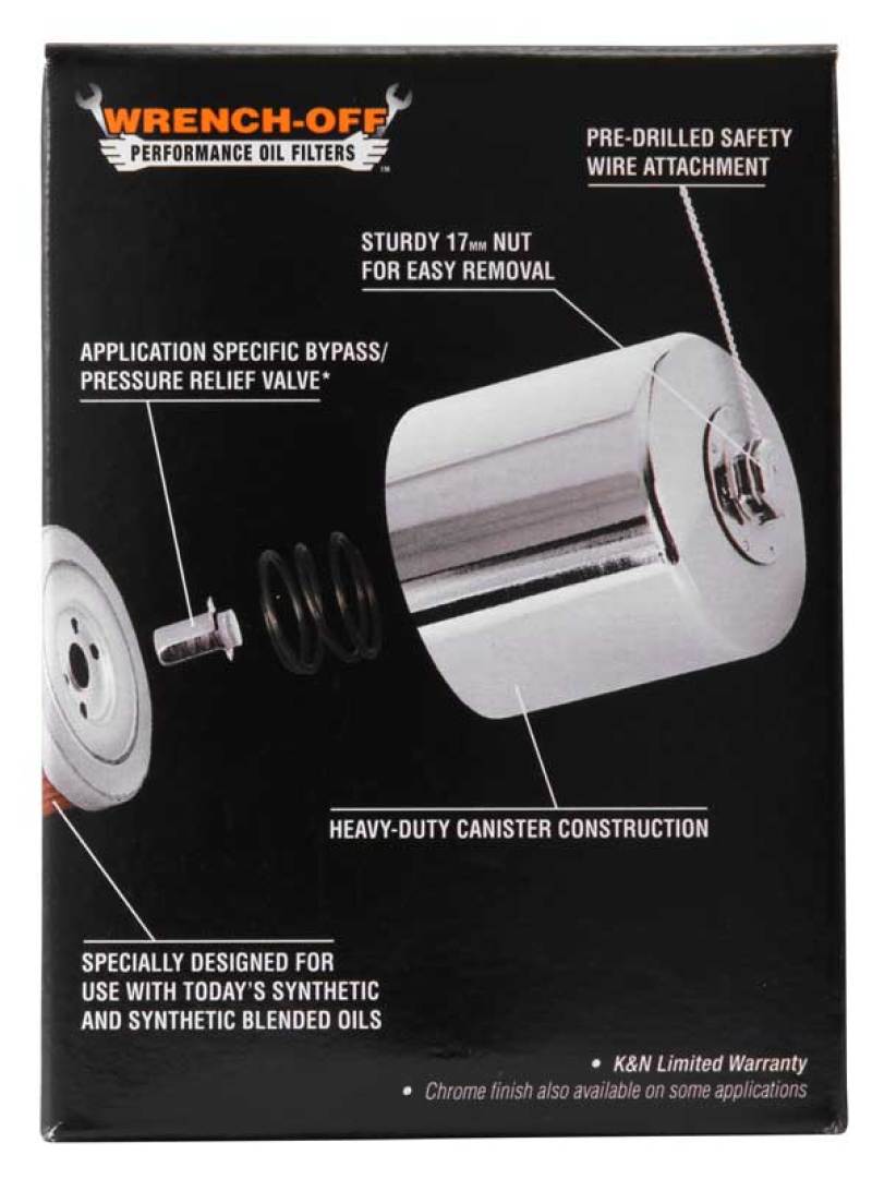 Load image into Gallery viewer, K&amp;N Harley Davidson 3in OD x 4.063in H Oil Filter
