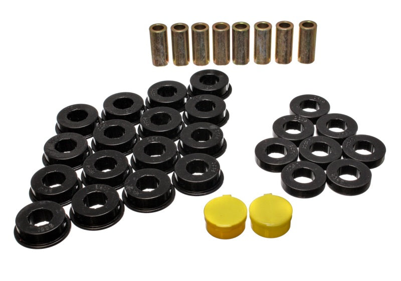 Load image into Gallery viewer, Energy Suspension 79-85 Mazda RX7 Black Rear Control Arm Bushing Set
