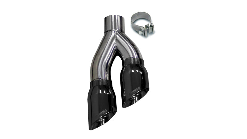 Load image into Gallery viewer, Corsa Universal Stainless Steel Exhaust Single Side Exit w/ 4in Black PVD Pro-Series Tip
