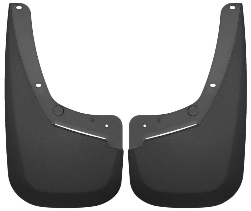 Load image into Gallery viewer, Husky Liners 07-12 GMC Yukon/Cadillac Escalade ESV Custom-Molded Rear Mud Guards
